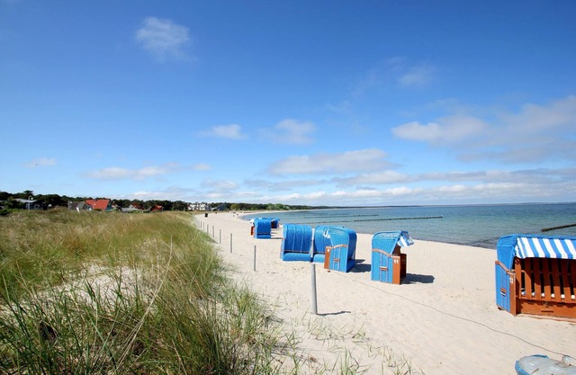 Directly behind the dune, with balcony and sea view - Strandvilla Böck FeWo 15