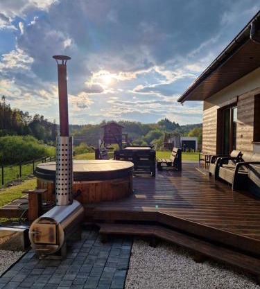 Domek w Paszynie - Sauna i Gorąca balia