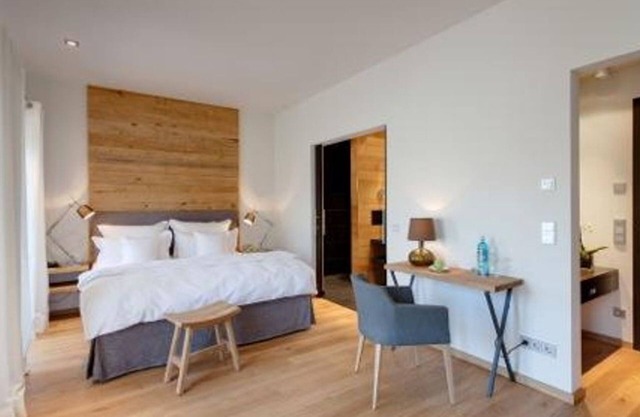 Doppelzimmer Deluxe mit Balkon und Spreeblick - Hotel Strandhaus Boutique Resort & Spa