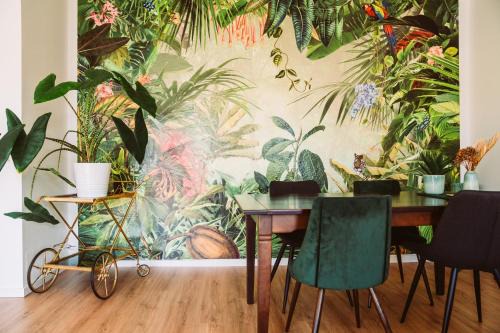 Dschungel in BaLi 72qm Ferienwohnung im Zentrum