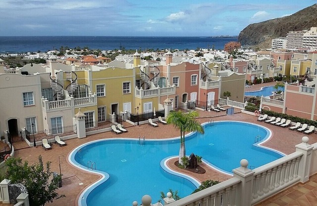 Duplex appartement Palm Mar with pool and ocean view