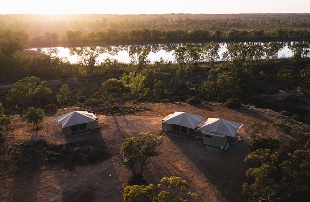 Eco-suites with scenic views & walking trails