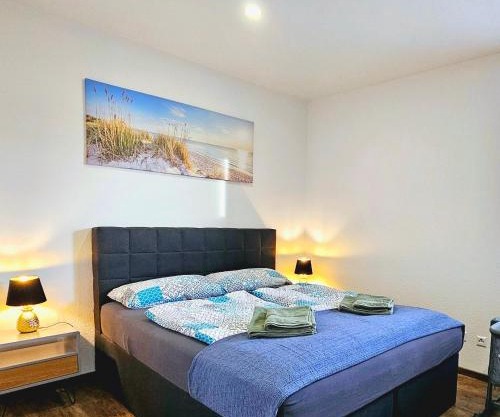 EcoCube Lingen - Balkon, 2Zimmer, Waschmaschine, GästeWC, Backofen