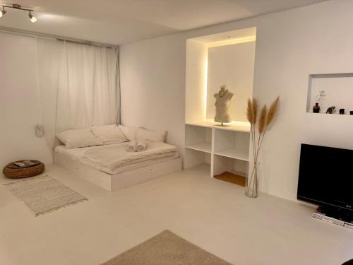 Eigene Souterrain Keller Wohnung nähe Olympiapark - von privat