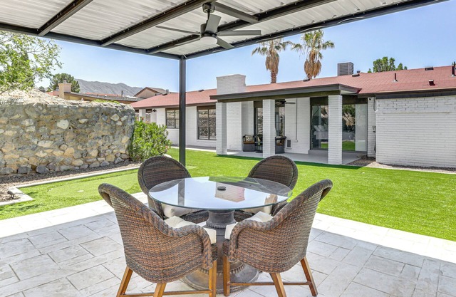 El Paso Oasis Near Franklin Mountains State Park