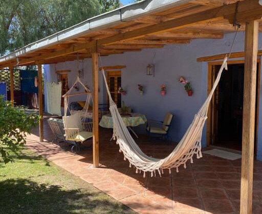 El Rancho Azul, casona antigua con piscina