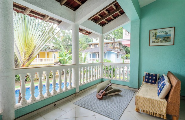 Élan - A Cozy 3BHK Duplex Villa w Pool in North Goa