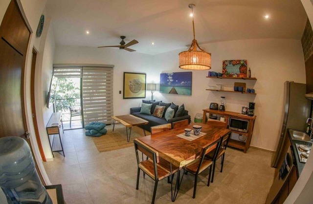 Elegant 2-Bedroom 2-Bath Retreat with Rooftop Oasis & Pool