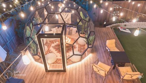 Elegant Retreat- Sleep 10-Boho Dome Lounge-Hot Tub-Games-Golf-Serene Getaway