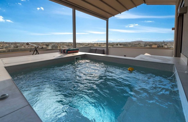 Elite Penthouse with Pool and Skyline View