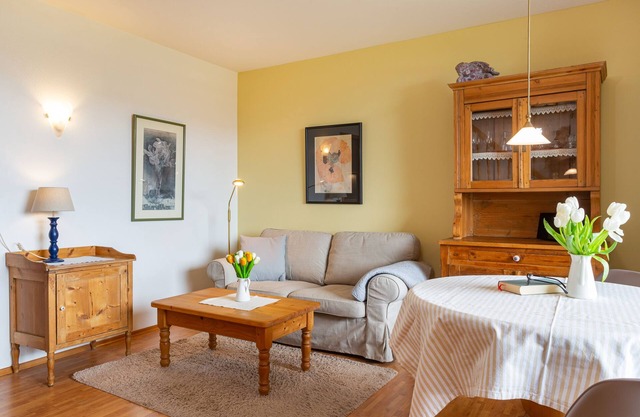 Enjoy the view of the sandbanks and the Wadden Sea, the boats and the beach.