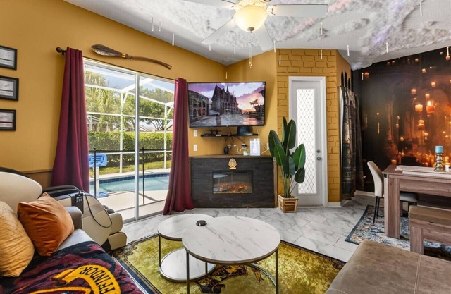 Epic Luxury Theme Home w/Private Pool & Game Room