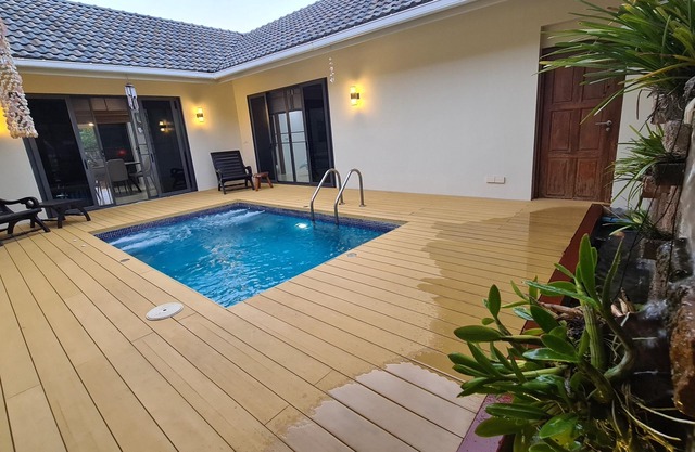 Escape to this beautiful, modern 2-bedroom villa in Thailand.