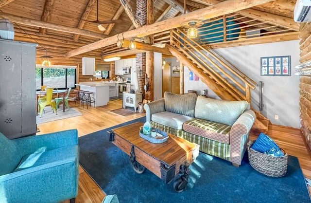 Escape to this cozy cabin near Cascade Lake!