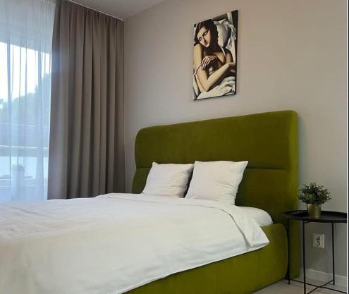 EUROPA22 "Apartament Delux" z wanną - CENTRUM MIASTA balkon z widokiem na park i staw z fontannami obok kortu tenisowego - Blisko Sądu Rejonowego