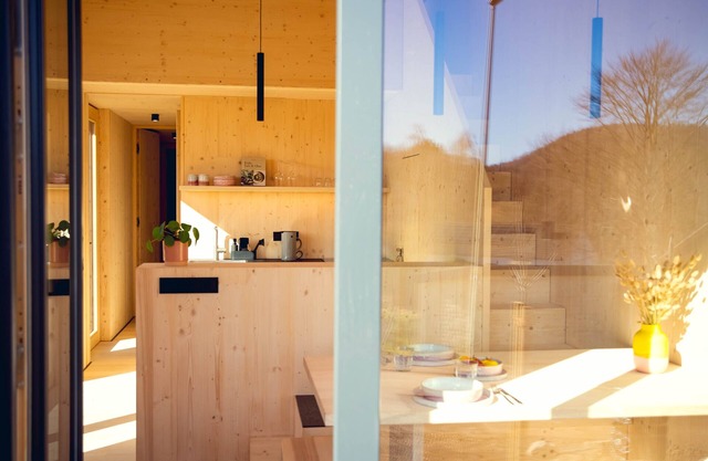 Exclusive cabins Lake Rursee surrounded by nature