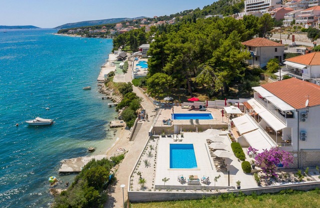 EXCLUSIVE LOCATION, BEACH APARTMENT "IVONA"! NEW OPEN SWIMMING POOL!