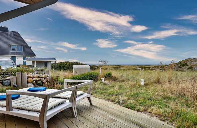 Exklusive Ferienwohnung mit Meerblick und Sauna im Hörnumer Norden