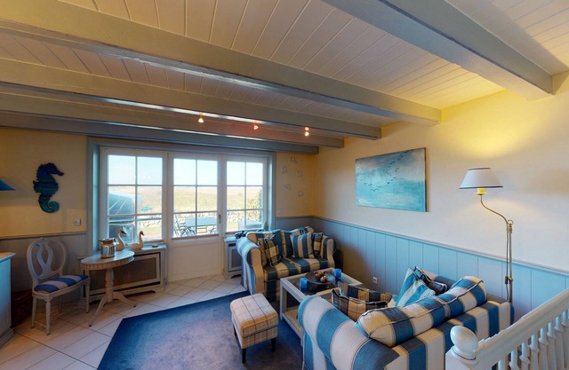 Exklusive Ferienwohnung für 3 Personen mit Blick auf das Watt von Morsum