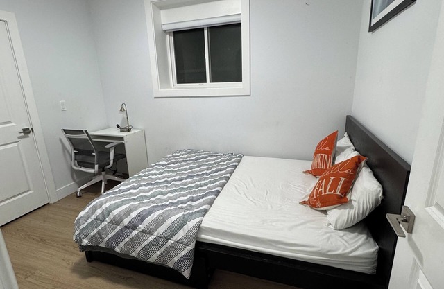 Experience luxury and security in our new 2 bedroom 1 bath suite with kitchen.