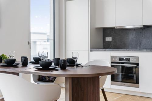 EXQUIS Design 4-Zimmer ART-DECÓ I Balcony I Family-friendly I Parking I Home Office