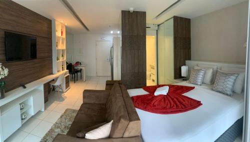 F916 Lindo flat em Asa Norte andar alto