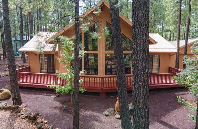 Fall is beautiful in the Wh. Mtns! Stay @ Sunset Timbers!