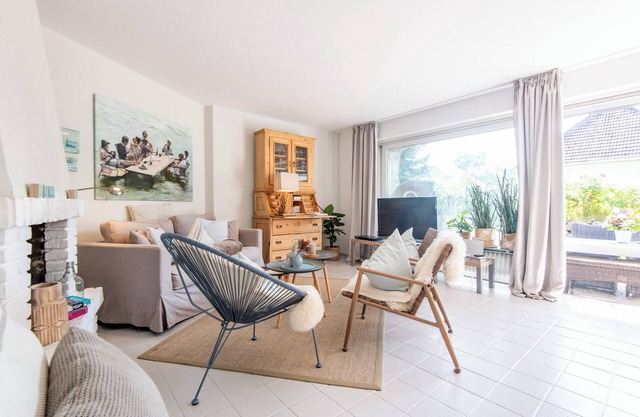 Familie. Garten. Idylle