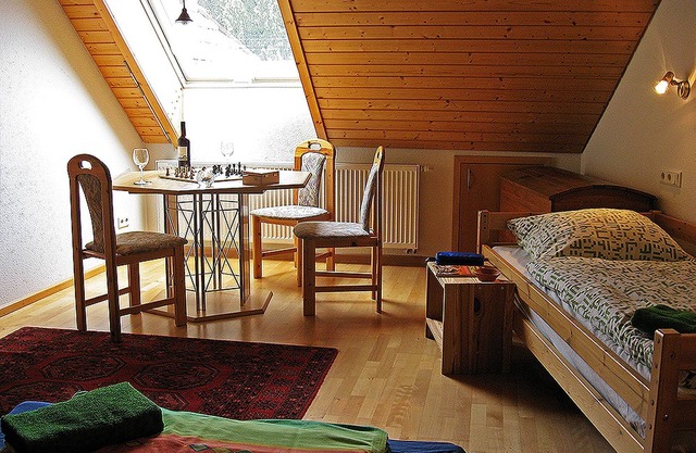 Familienzimmer mit Dusche/badewanne/wc auf der Etage