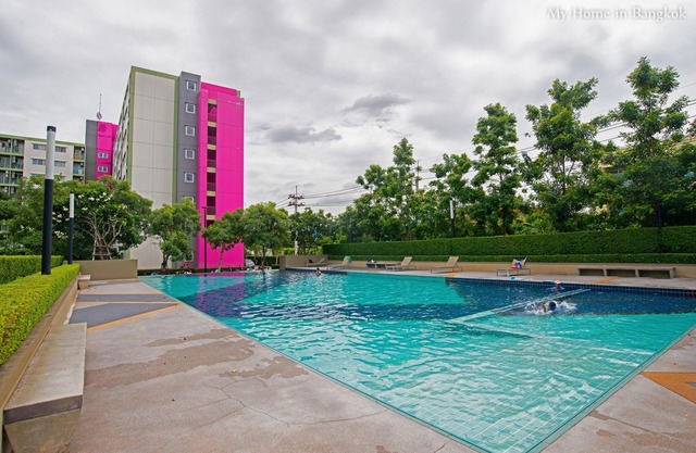 Family Apartment "My Home In Bangkok" C3/223 swimming pool, gym, courts, etc