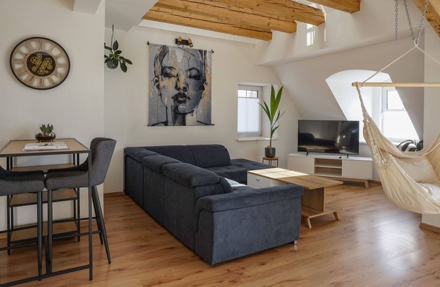 Family friendly maisonette apartment in the town center of Mering