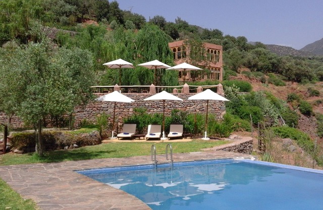 Family-friendly Nature Lodge With Private Pool, River & Atlas Mountain Views