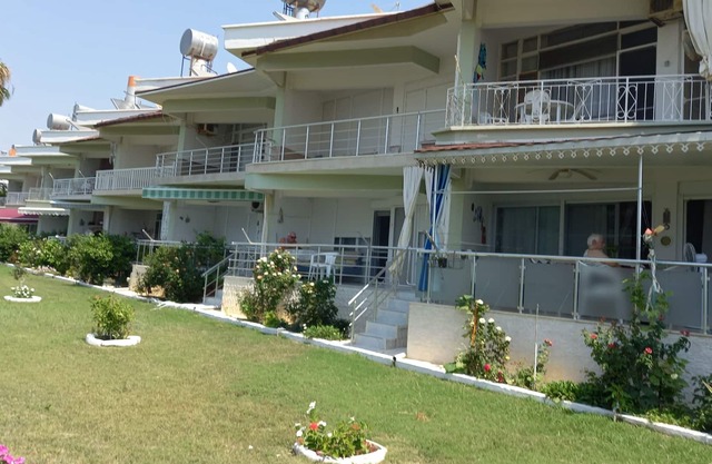 Family simple house by the sea