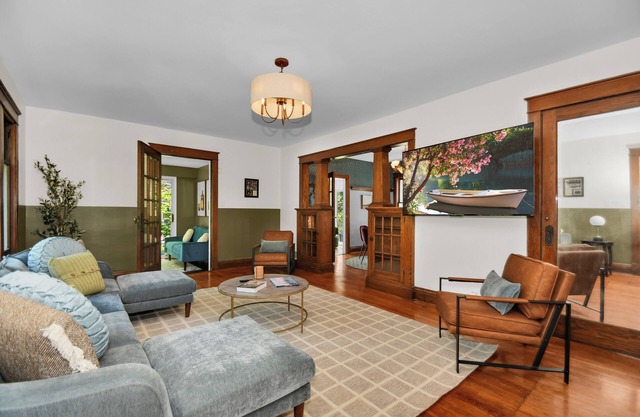 Family-sized historic home with game room! Walk to ND
