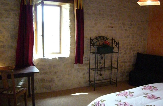 Family suite with 2 bedrooms, sleeps 4 at the Ferme Manoir Saint Barthélemy