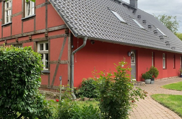 Farm cottage with terrace and fireplace near Stahlbrode