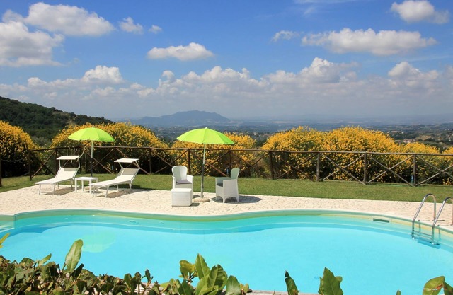 Farmhouse in Casperia With Pool & Scenic Views