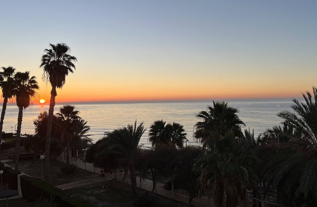 Feet in the water at EL CAMPELLO - ALICANTE (Costa Blanca)