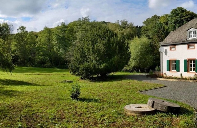 Ferienhaus Burg Heider Mühle - Ferienhaus, Dusche und Bad, WC, 3 Schlafräume