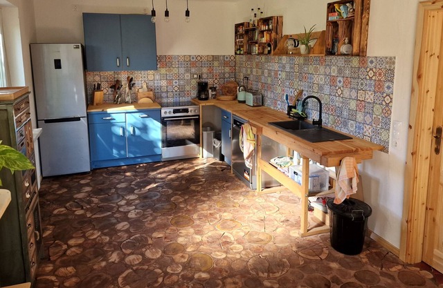 Ferienhaus mit Seeblick und Kamin