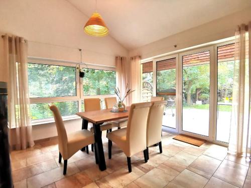 Ferienhaus Seensucht - Natur am See & im Wald mit Kamin