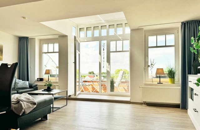 Ferienwohnung mit Nordseeblick