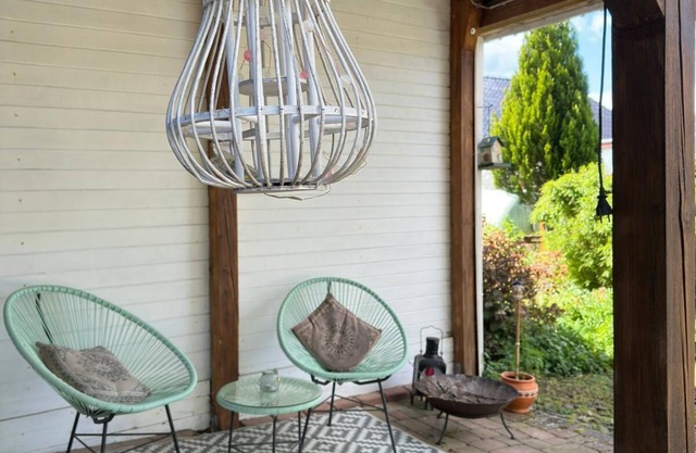 Ferienwohnung im Westerwald, Direkt am Westerwaldsteig, mit Sauna im Grünen