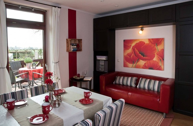 Ferienwohnung Mühlenblick - Ferienhof B�rsby - Ferienwohnung M�hlenblick