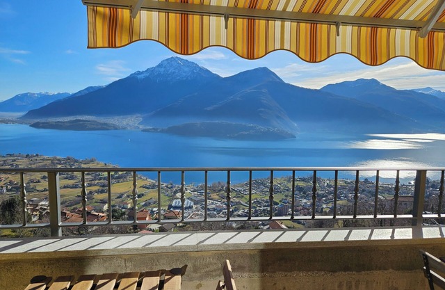 Ferienwohnung mit Terrasse mit Seeblick, Bbq, Garten, Wlan, TV Sat. Parkplatz