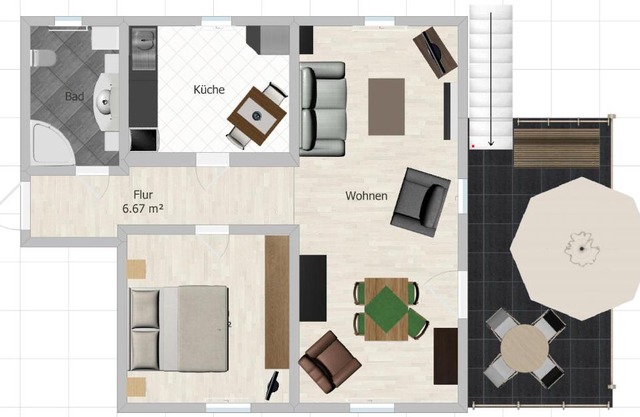 Ferienwohnung Sonnenaufgang