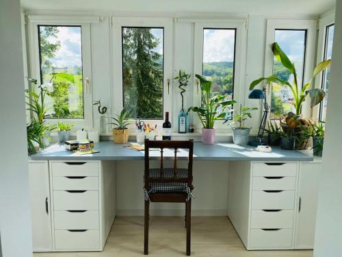 Ferienwohnungen mitten im Grünen