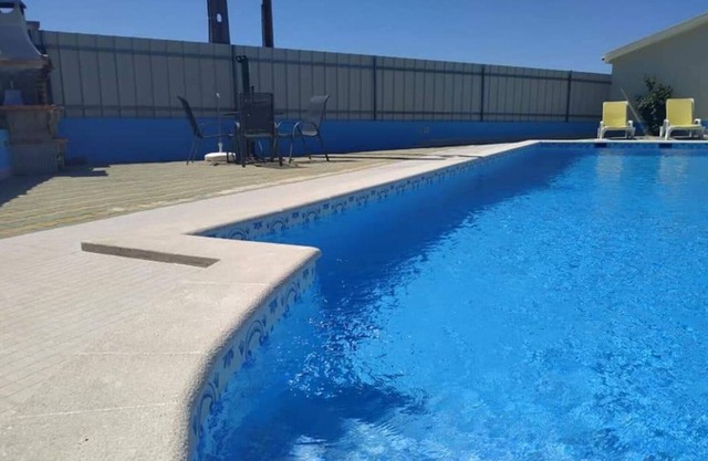 First floor villa with private saltwater POOL