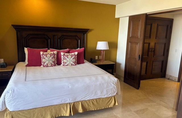 Five star resort with multiple infinity and swim up pools in Cabo San Lucas