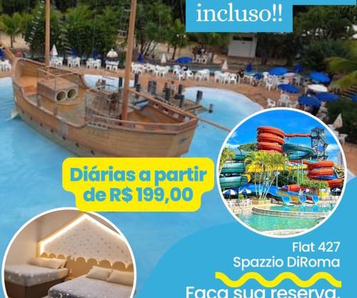 Flat com clube diroma GRATIS TODOS OS DIAS!